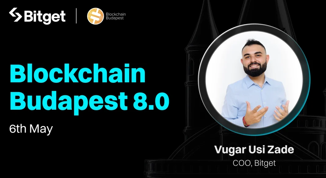 A Bitget kiemelt partnerként lép fel a Blockchain Budapest 8.0 eseményen – előadás, stand, afterparty