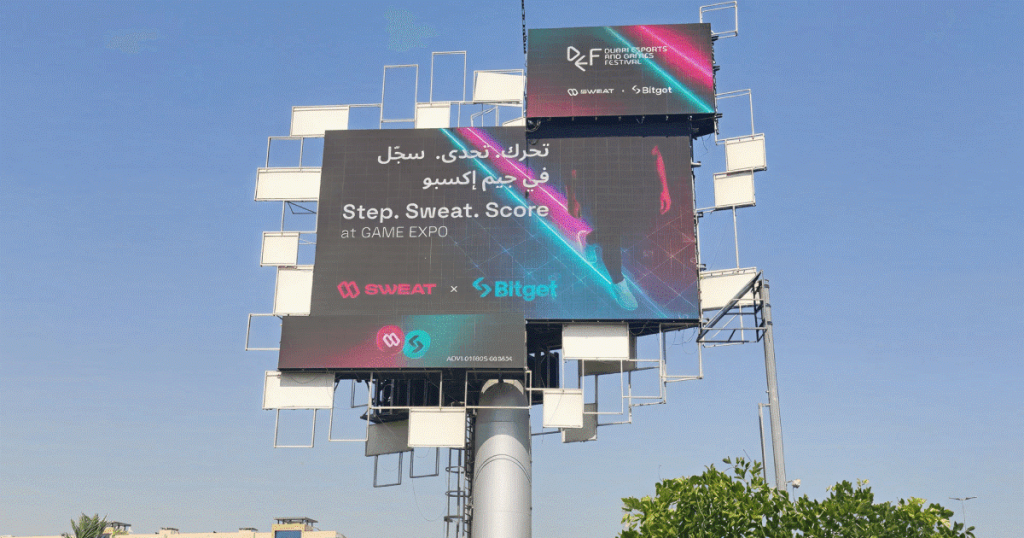 A Bitget stratégiai partnerségre lép a SWEAT-tel
