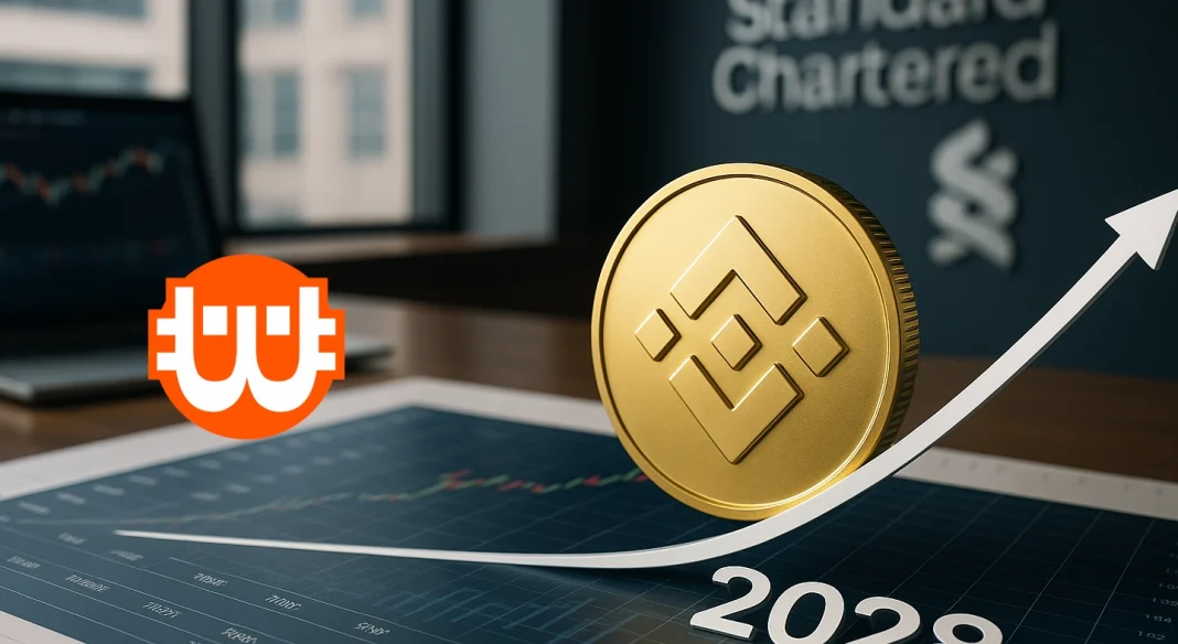 A Standard Chartered szerint 2028-ra szép megtérülést hozhat a BNB