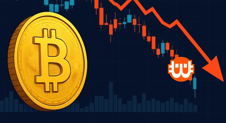 A bitcoin árfolyama visszahúzódott, miután nem tudta megtartani a korábban elért szinteket