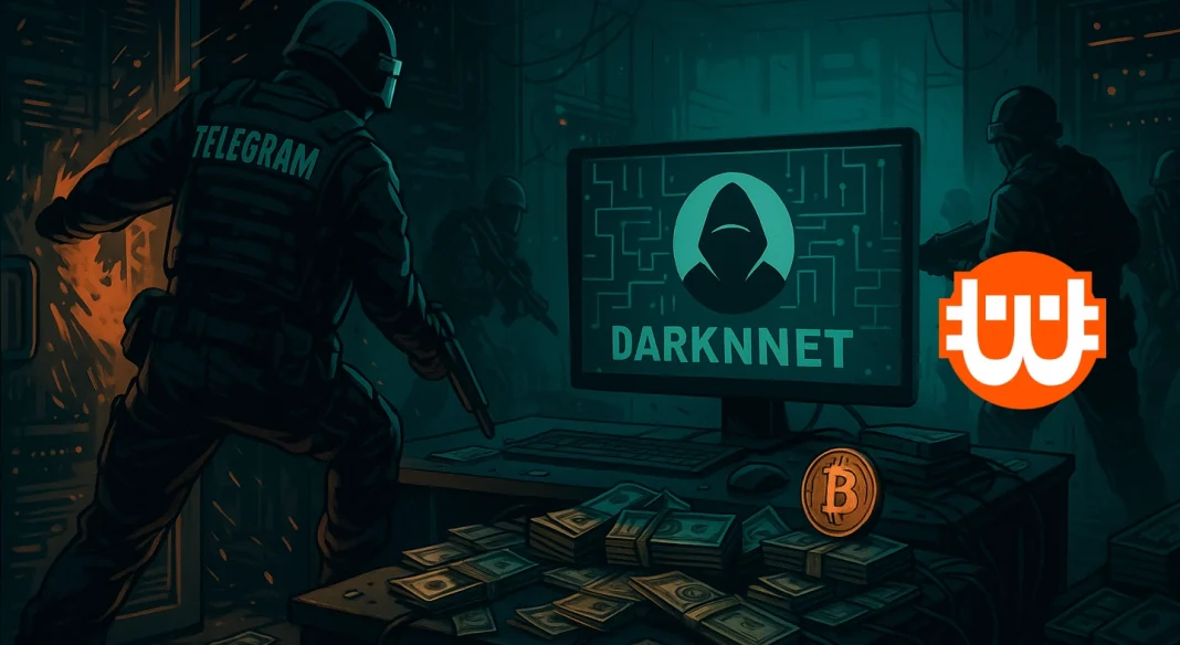 Lecsapott a Telegram, bezárták minden idők legnagyobb darknetes piacterét