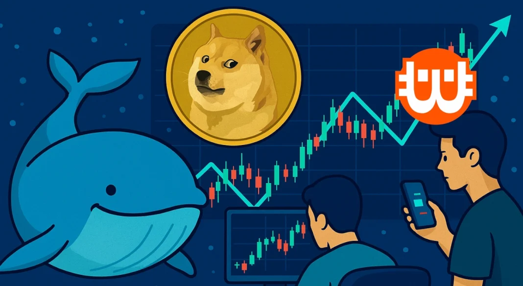 Dogecoin kereskedési elemzés: Bálnák és spot kereskedők lépései