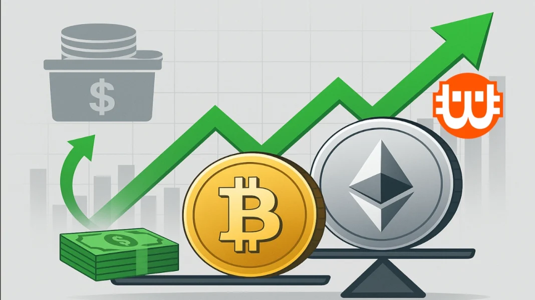 Továbbra is nagy a kereslet a kriptoalapok iránt – a Bitcoin és az Ethereum a befutók