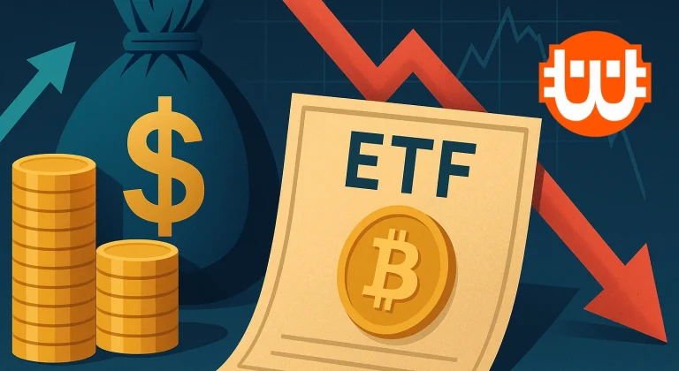 Csökkentik bitcoin-ETF kitettségüket a nagy befektetési alapok