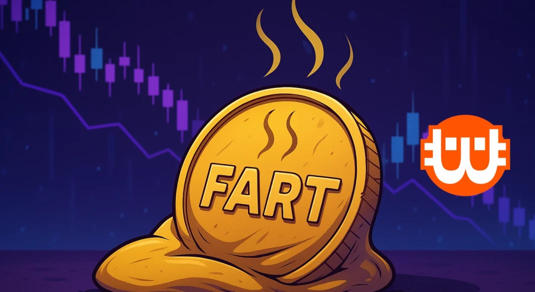Zuhan a Fartcoin, de megtarthatje-e a befektetőket?