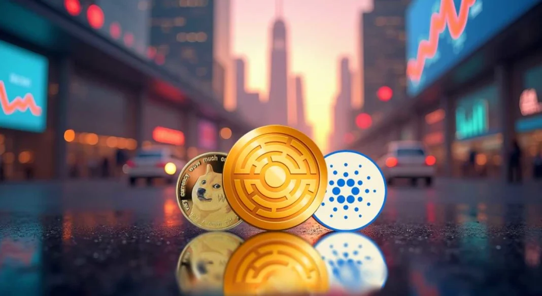 Három figyelemre méltó altcoin 1 dollár alatt, amelyek lendületet kaphatnak a bitcoin erősödésével