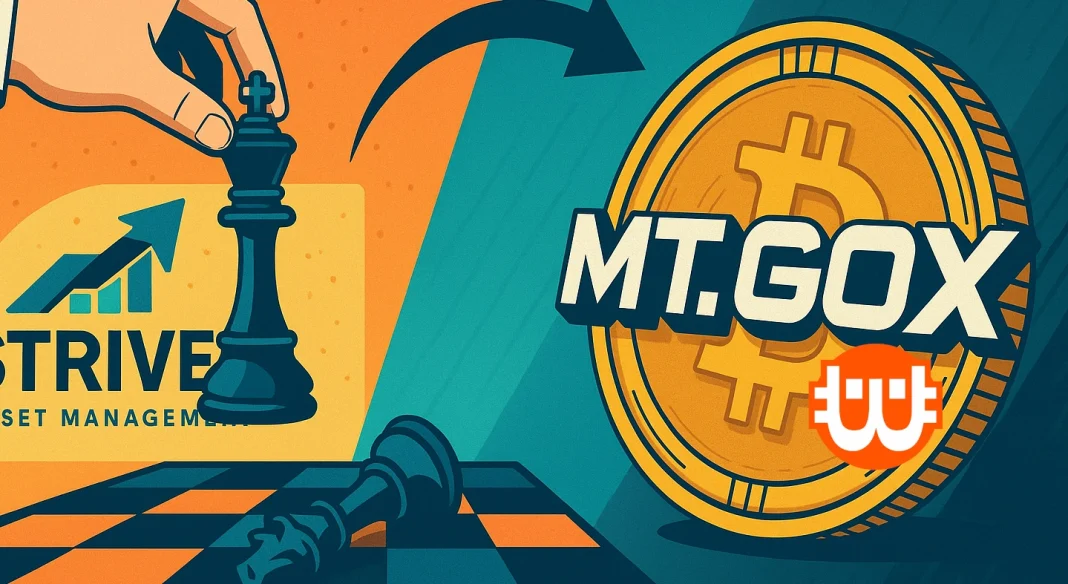 Új stratégiát választott a Strive Asset Management – a Mt. Gox is szerepet kap benne