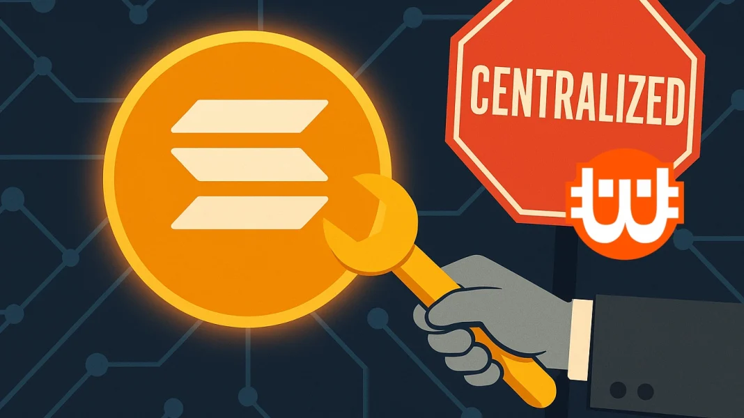 A Solana éjjeli hibajavítása nem éppen a decentralizáció mintapéldája