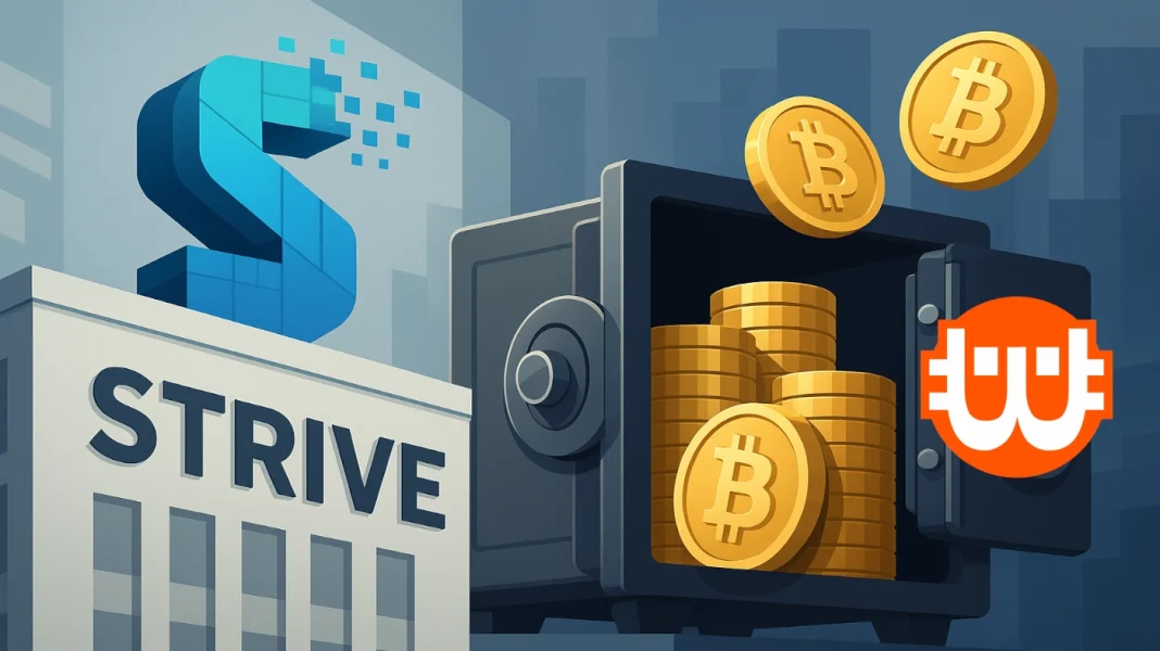 Komoly átalakuláson megy keresztül a Strive – bitcoin-tartalékot halmoznának fel
