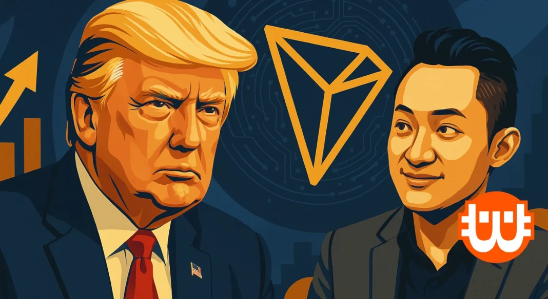 Erősödött a Tron, Justin Sun Trumppal vacsorázott