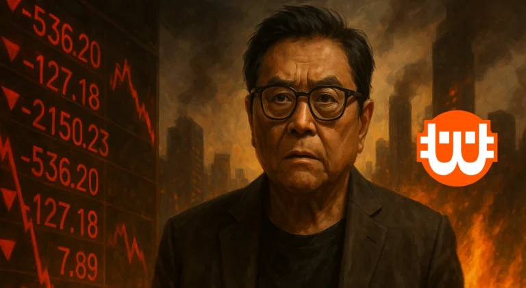 Robert Kiyosaki szerint a valaha volt legnagyobb piaci összeomlás közeleg