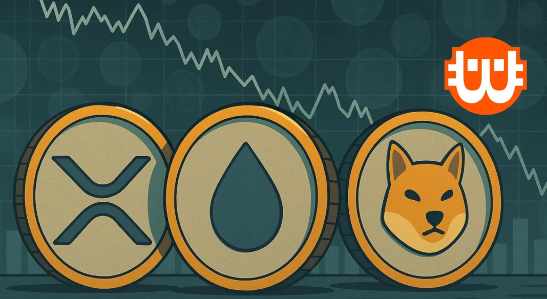 Altcoin lehetőségek a piaci korrekció alatt – XRP, SUI, DOGE kilátások