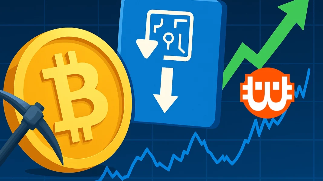 A Bitcoin bányászati nehézség enyhén csökkent – Mit jelent ez a BTC árfolyamára?