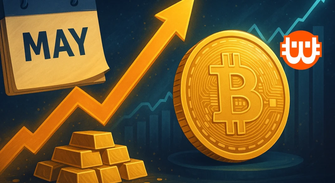 5,2 milliárd dolláros ETF-beáramlás és új Bitcoin-csúcs, a május tényleg nagyot szólt