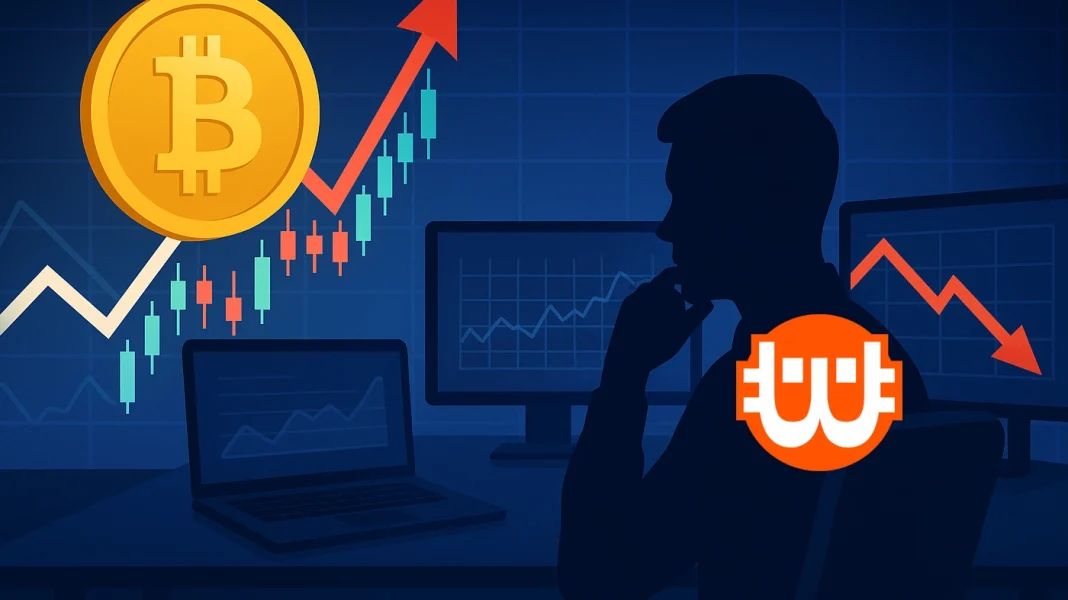 A kereskedők shortolják a Bitcoint a csúcson – de ez kockázatos lehet