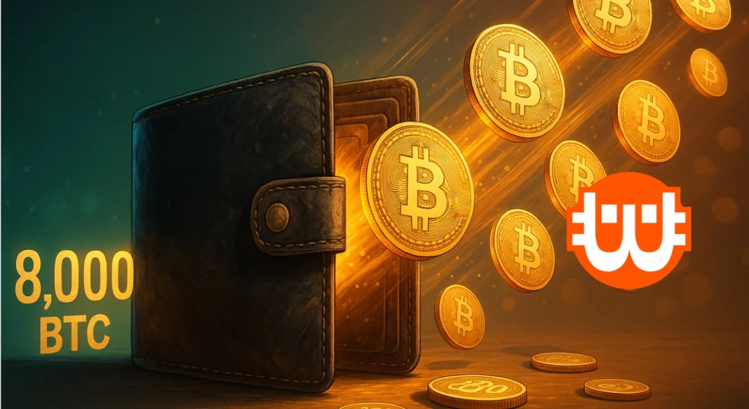 8000 Bitcoin mozdult meg 5 év után