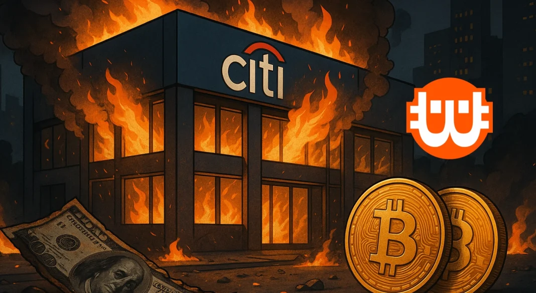 Citibank per alatt: 20 millió dollárt veszített egy kriptós csalás áldozata
