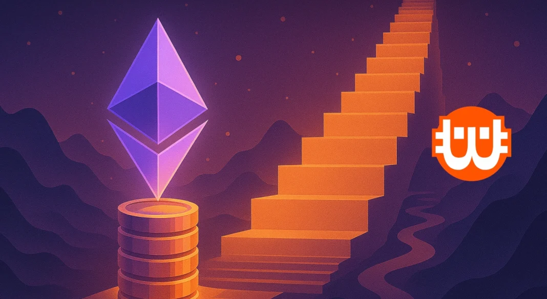 Az Ethereum staking történelmi csúcson