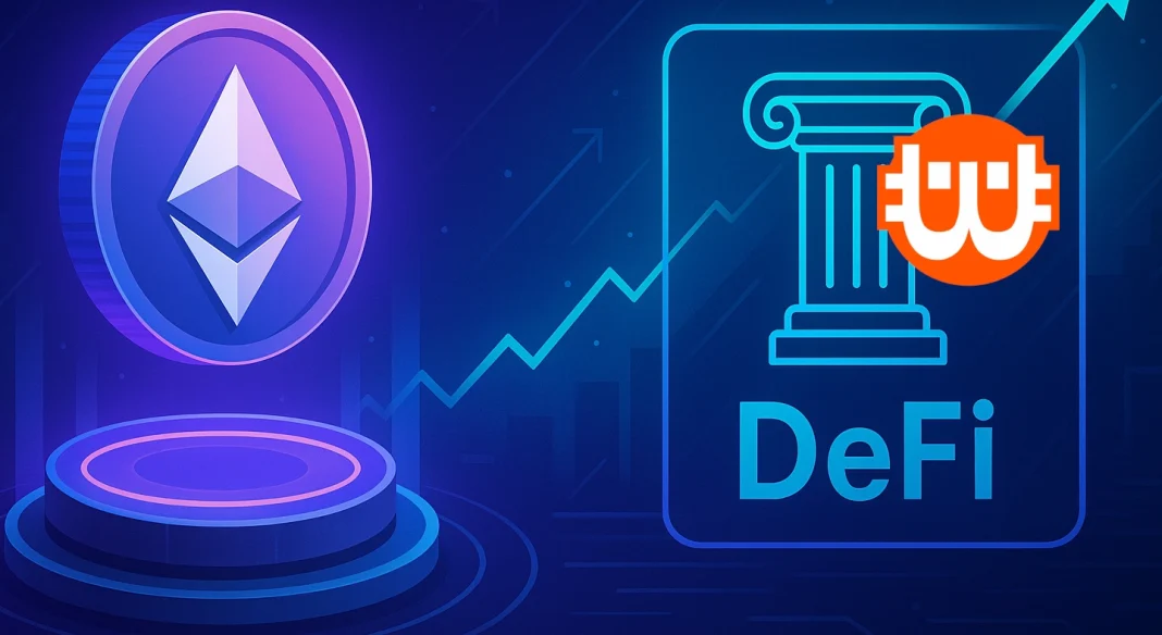 A defi-k szárnyalását is magával hozta az Ethereum erősödése