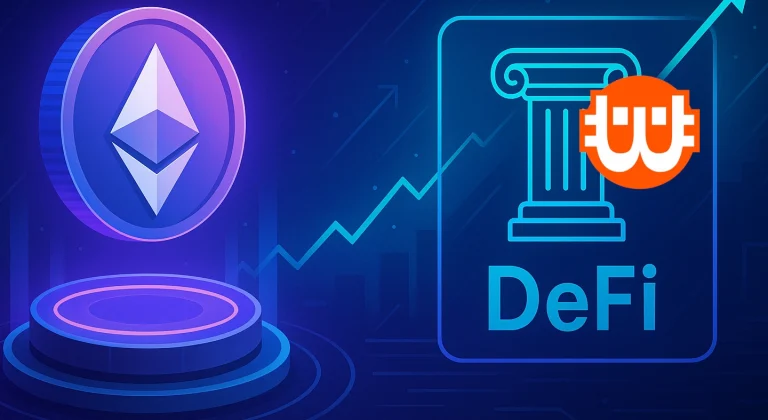A defi-k szárnyalását is magával hozta az Ethereum erősödése