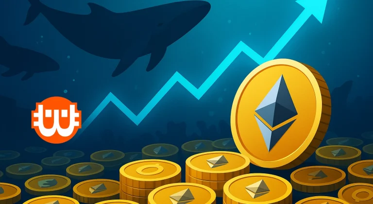 Rekord mennyiségű ethereumot halmoztak fel a bálnák