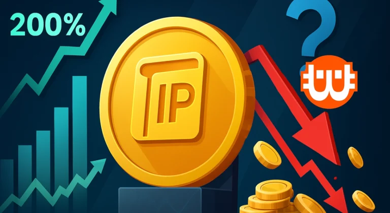 Story (IP) token: 200%‑os forgalomnövekedés, de zuhan az ár – mit jelez ez?