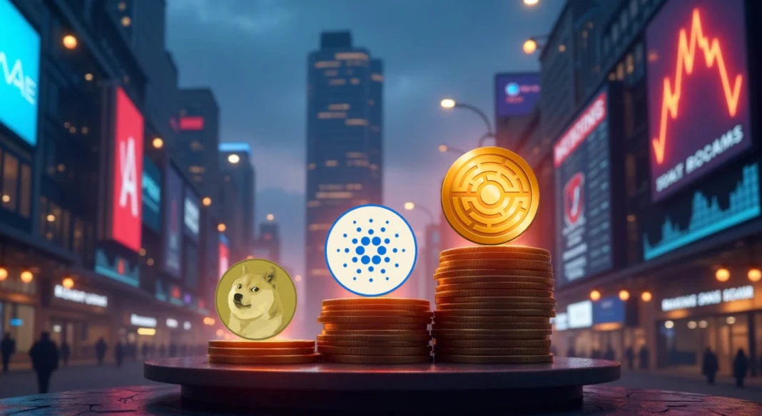 Lentről a csúcsra – Három token, amelyek 2025-ben áttörhetnek kis tőkéből