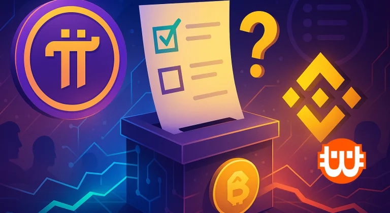 Pi Network Binance-listázása: miért nem történt meg a közösségi szavazás után?