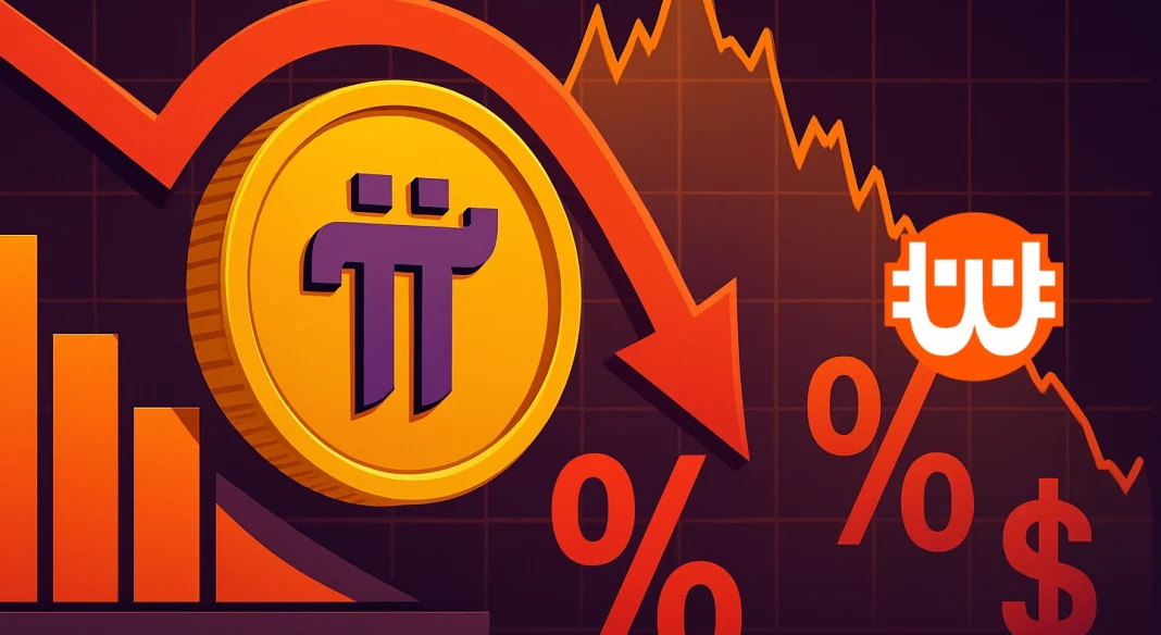 PI Network árfolyam 36%-ot zuhant: mi áll a háttérben?