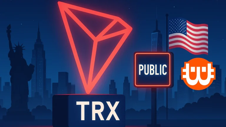 Justin Sun Tron projektje tőzsdére megy az USA-ban