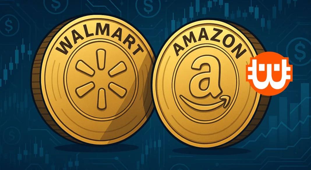 A Walmart és az Amazon saját stablecoin bevezetését tervezi