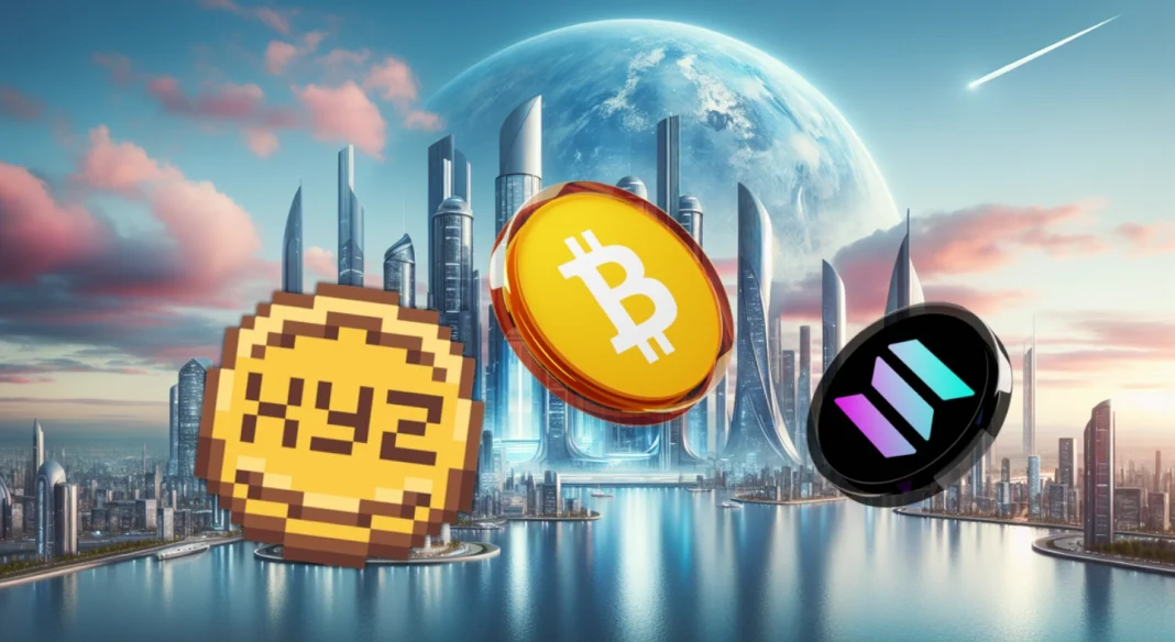 Kriptoárfolyamok ma: A Bitcoin 109.000 dollár fölé tör, a Solana 5%-ot emelkedik, az XYZ token pedig 14 millió dolláros nyereséget ér el
