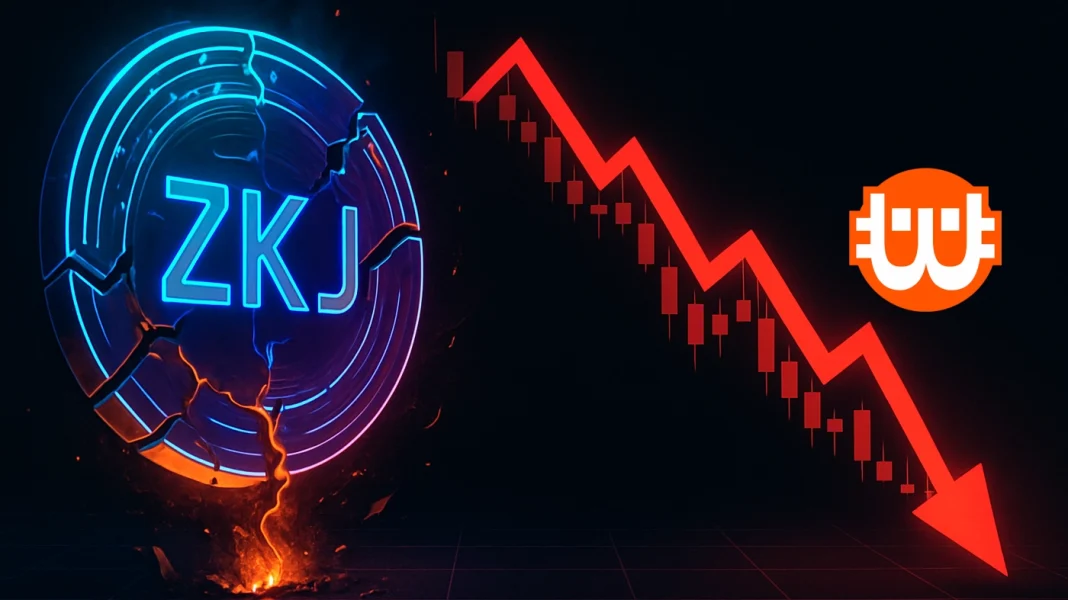 Összeomlott a ZKJ token árfolyama – spekulációk, kivonások, figyelmeztetések