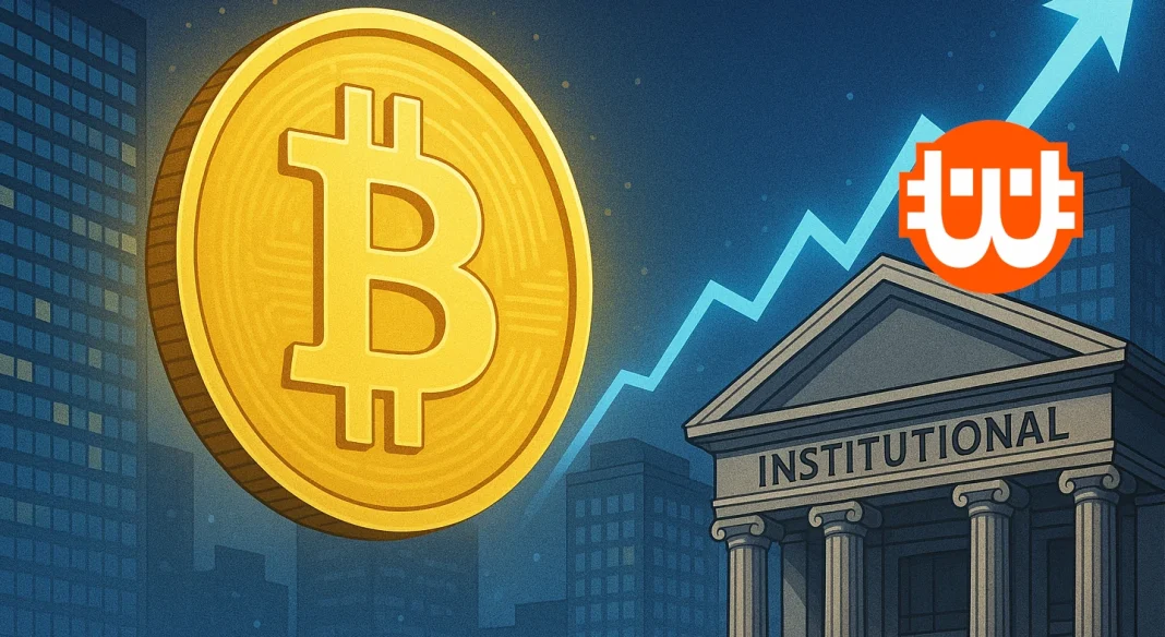 Az intézményi kereslet továbbra is fokozza a bitcoin árfolyamát