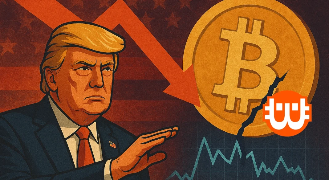 Donald Trump kereskedelmi politikája rázta meg a bitcoin árfolyamát