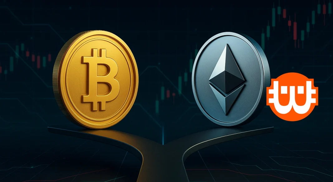Fordulópont előtt a kriptopiac? Mennyi az esélye annak, hogy az ethereum túlnövi a bitcoint?