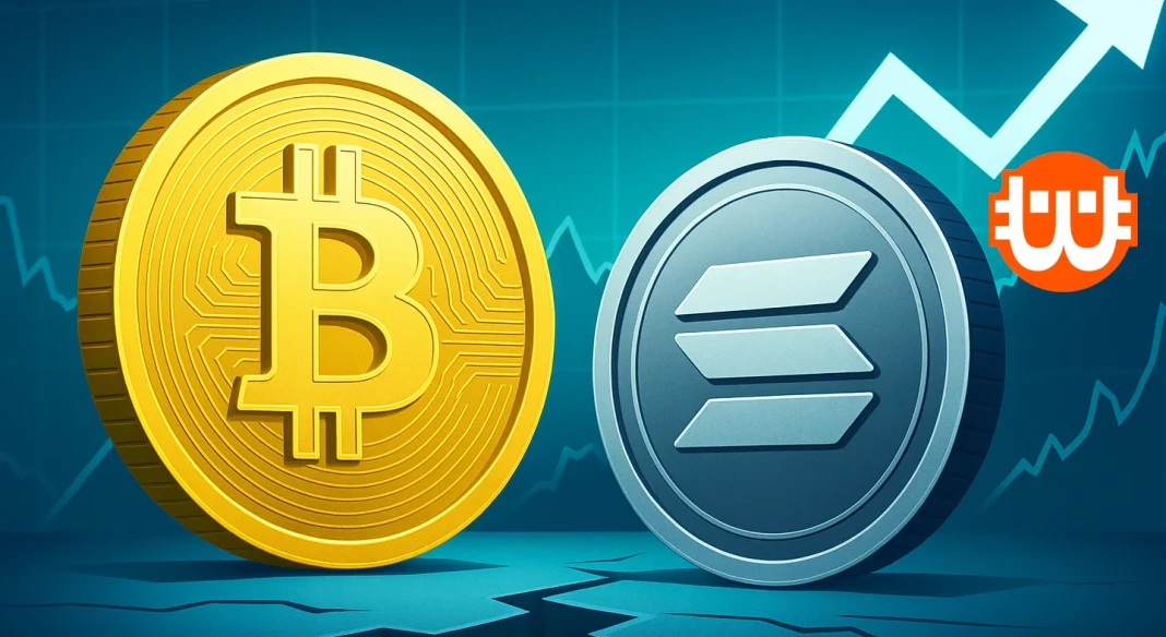 Nagy kitörés előtt állhat a bitcoin és a solana