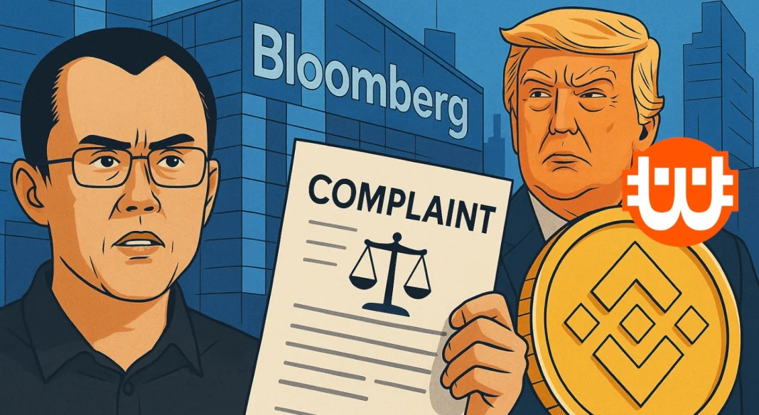 CZ perelné a Bloomberget egy Trumphoz kötött stablecoin miatt – újabb botrány a Binance háza táján?