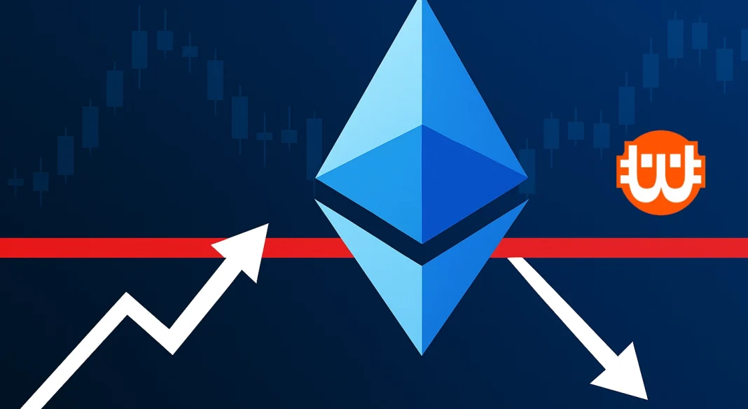 Az Ethereum kulcsszintet tesztel – jön az áttörés vagy ismét az esés?