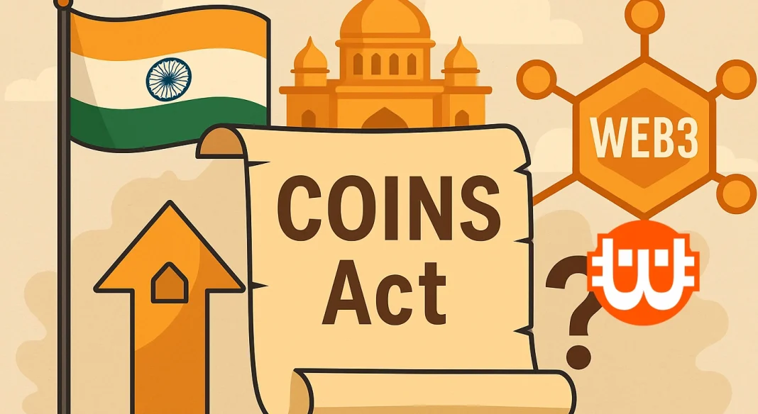 A COINS-törvény lehet India Web3 jövőjének alapja?