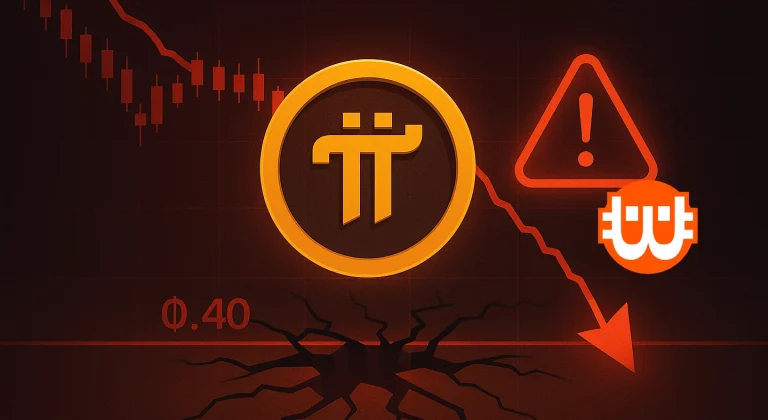 Pi token árfolyam: Veszélyben a 0,40 dolláros szint?