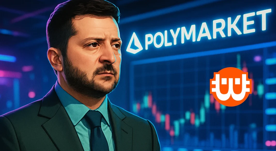 Zelenszkij öltönye okozott galibát a Polymarketen