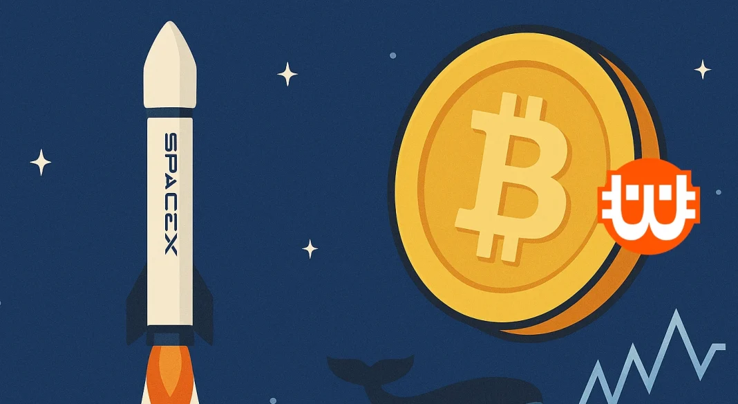 A SpaceX meglepő bitcointranzakciója: