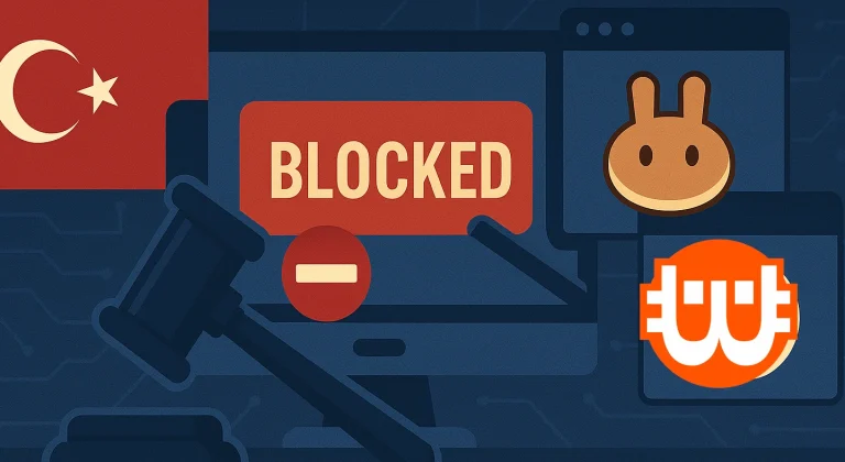 Törökország betiltotta a PancakeSwapot, 46 kriptós weboldalt blokkoltak