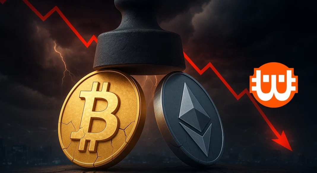 A Bitcoin és az Ethereum nyomás alatt kezdte a hetet