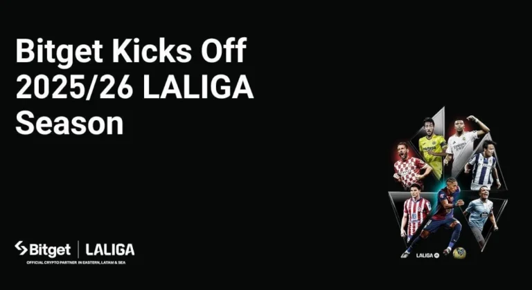 A Bitget elindítja az új 2025/26-os LALIGA-szezont a „Back in Play, Bitget Way” kampánnyal