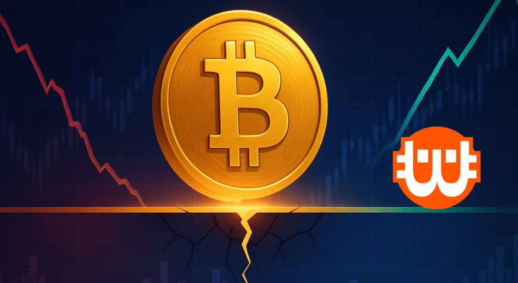 A Bitcoin árfolyam letörte a kulcstartományt – 105 ezerig zuhan vagy innen pattanhat?