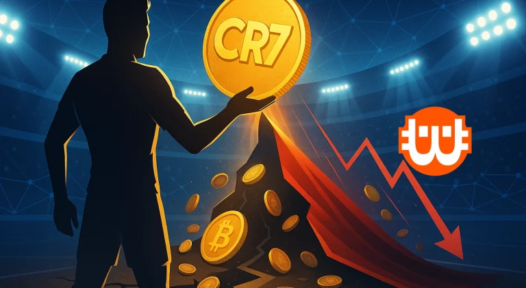 143 milliárdos piaci kapitalizációval rug pulloltak a Cristiano Ronaldo mémcoin megalkotói