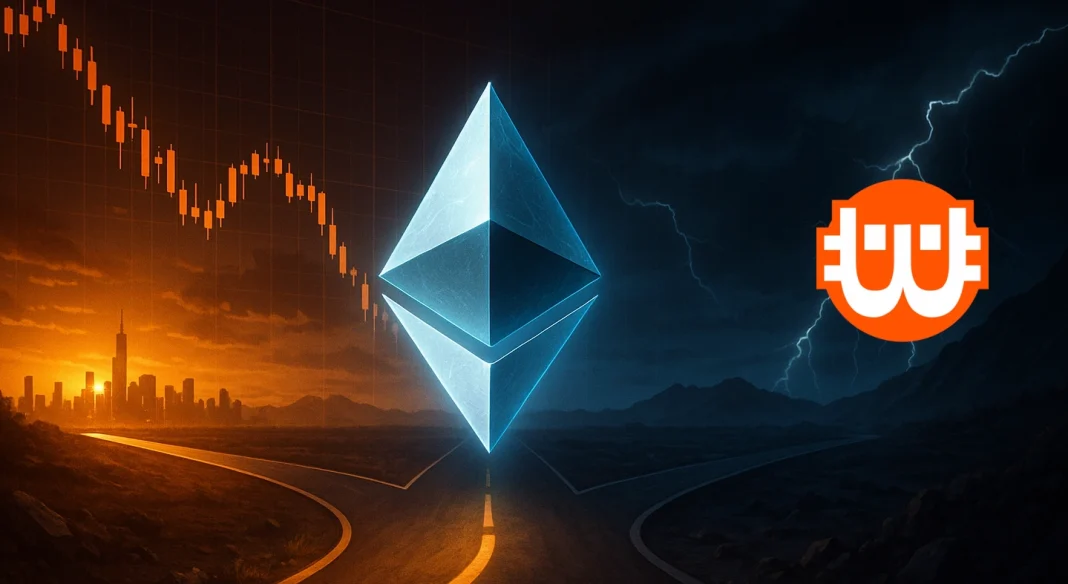 Az Ethereum árfolyama drámai fordulóponton