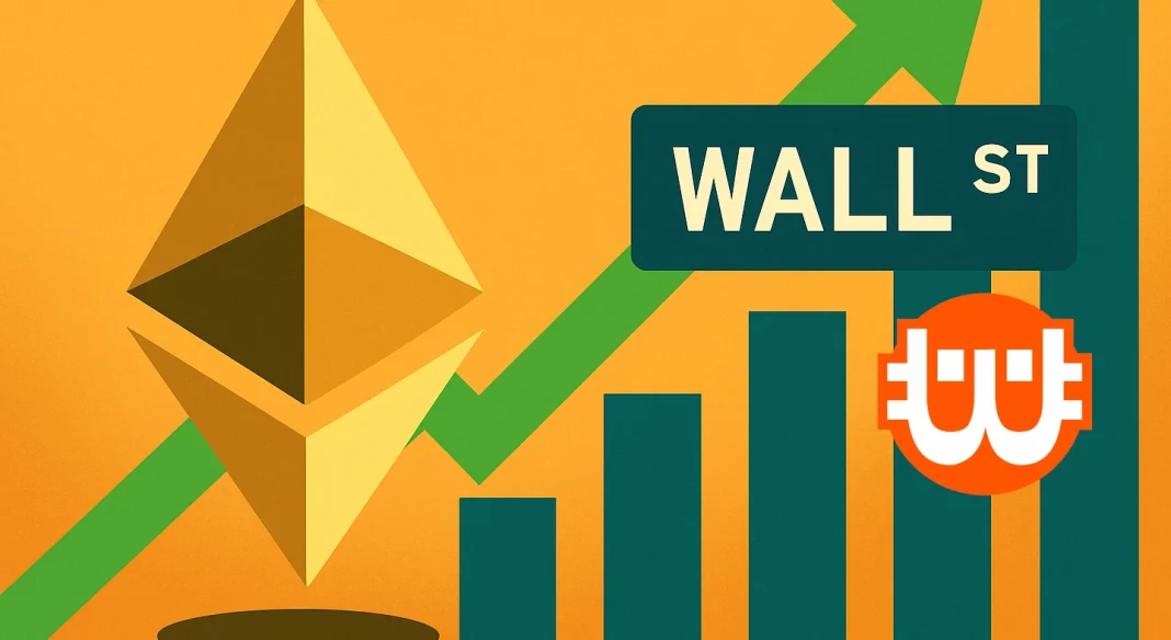 Ethereum: emelkedő árfolyam és a Wall Street érdeklődése